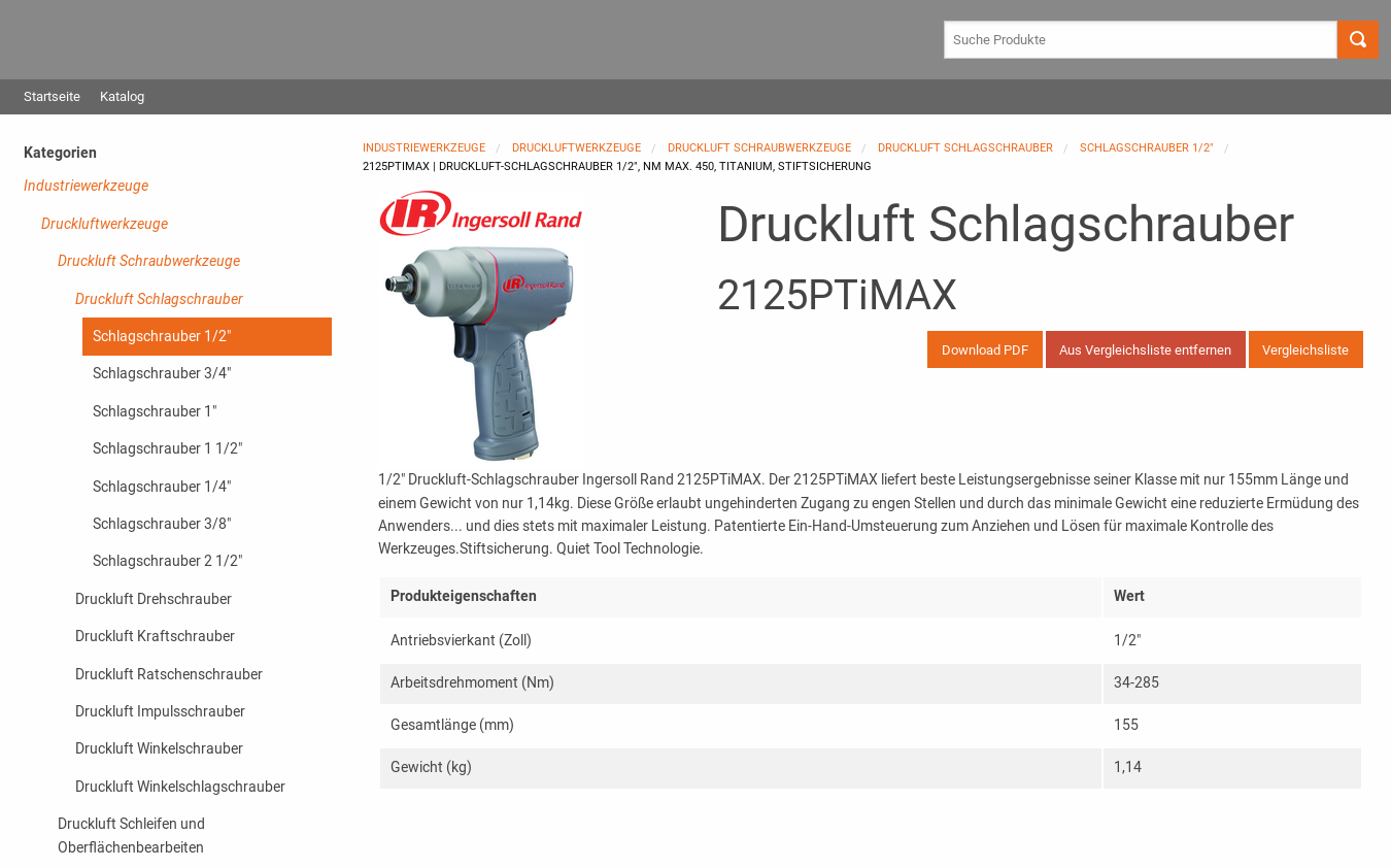 PIM Shopsystem mit umfangreichen Produktdetails PIM Shopsystem mit umfangreichen Produktdetails