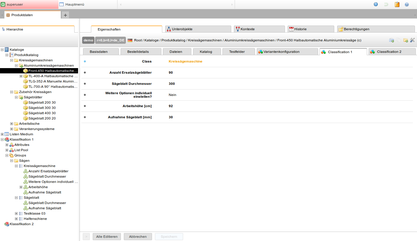 Das Quellprodukt, zu dem über die Regeln passende Produkte gefunden werden sollen. Das Quellprodukt, zu dem über die Regeln passende Produkte gefunden werden sollen.